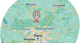 Carte Mesnil-en-Thelle
